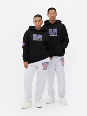 Camisola com capuz dos New York Giants da NFL