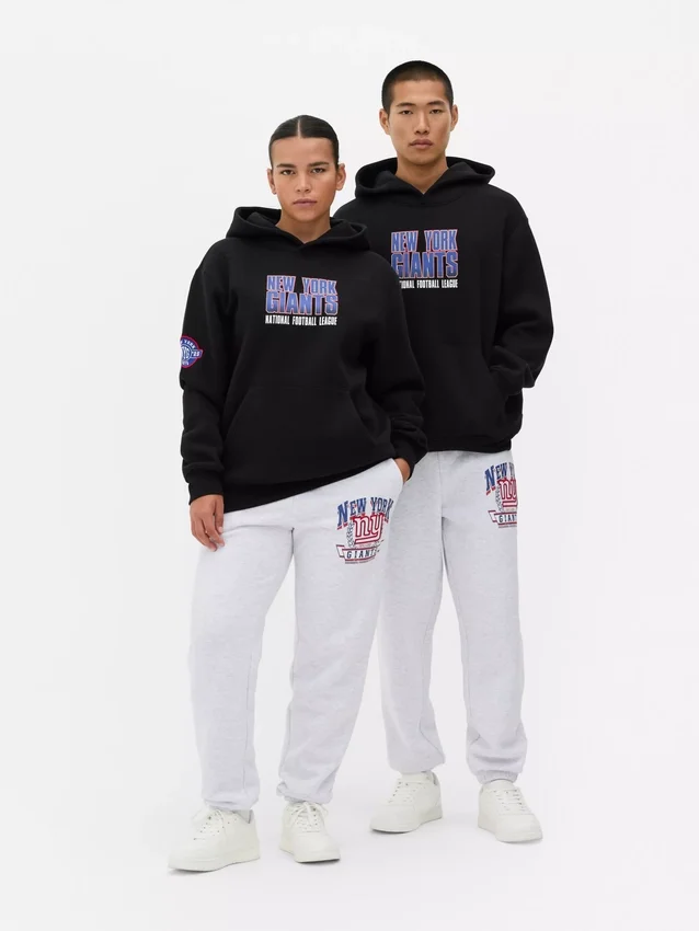 Camisola com capuz dos New York Giants da NFL
