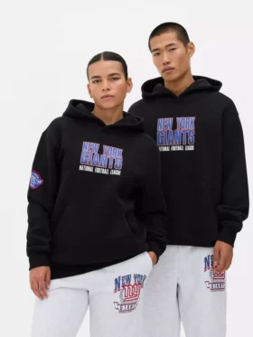 Camisola com capuz dos New York Giants da NFL