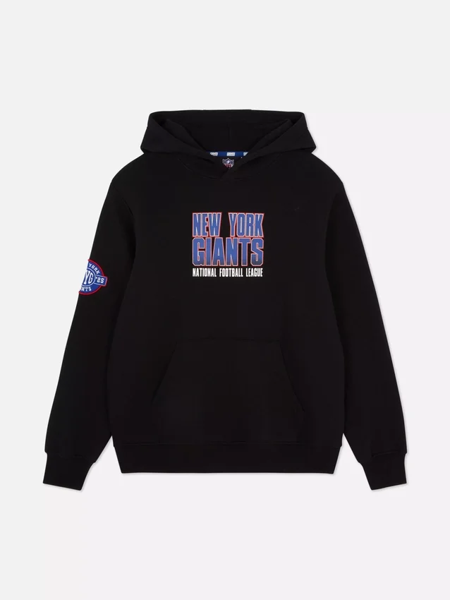 Camisola com capuz dos New York Giants da NFL