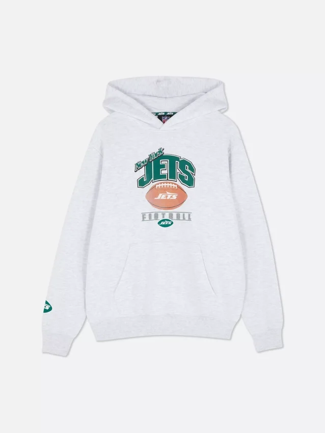 Camisola com capuz dos New York Jets da NFL
