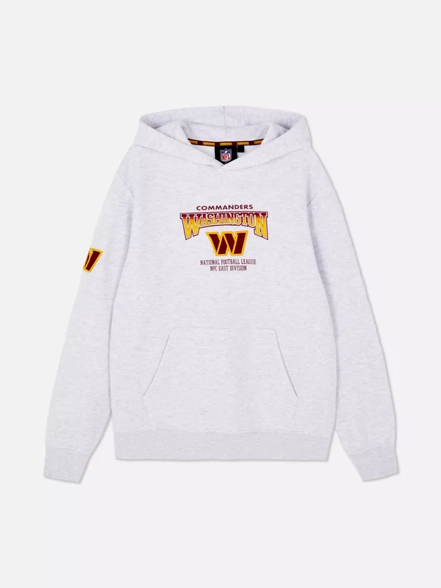 Camisola com capuz dos Washington Commanders da NFL