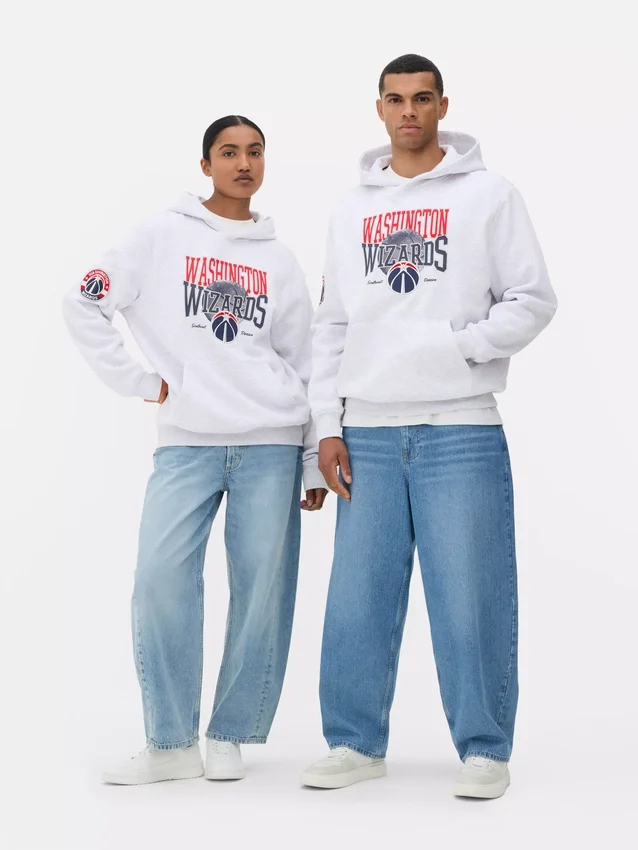 Camisola com capuz dos Washington Wizards da NBA