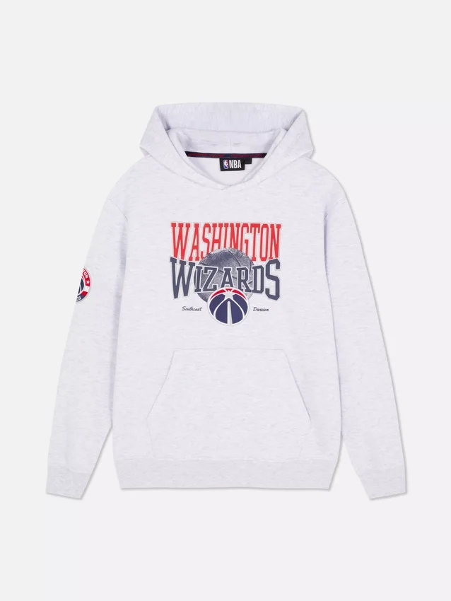 Camisola com capuz dos Washington Wizards da NBA