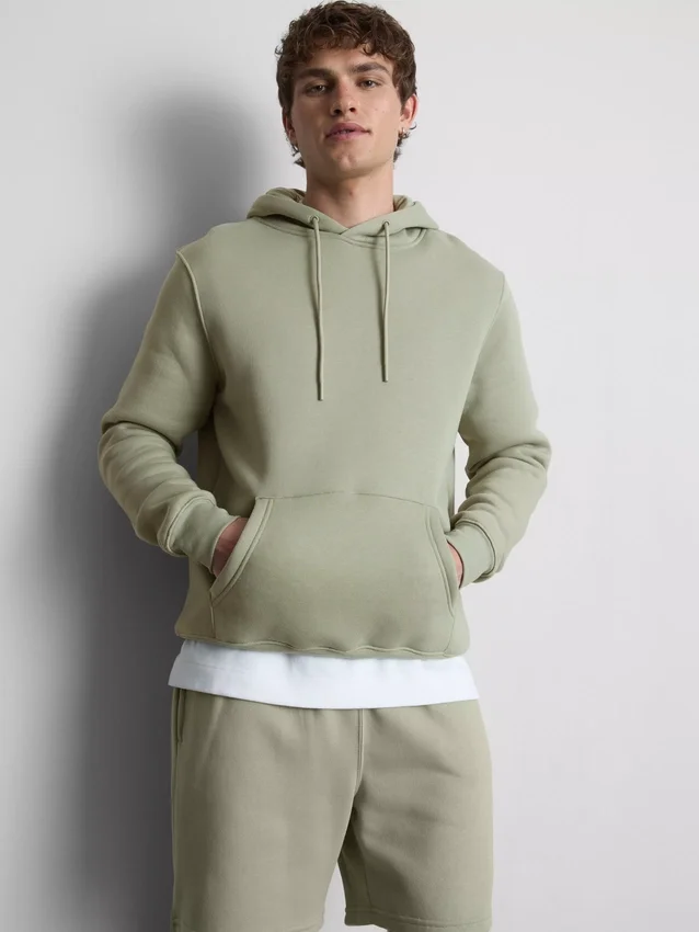 Camisola com capuz e cordão Essential