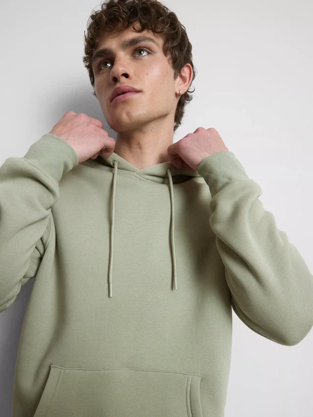 Camisola com capuz e cordão Essential