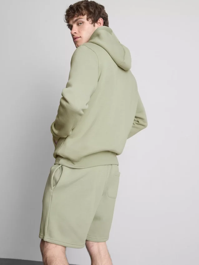 Camisola com capuz e cordão Essential