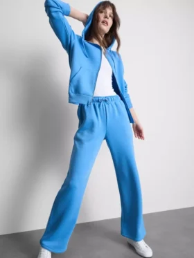 Camisola com capuz e fecho de correr Essential