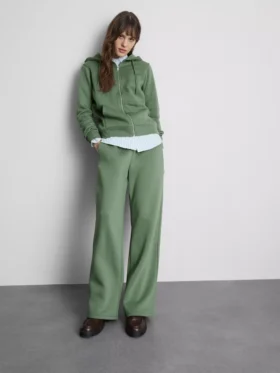 Camisola com capuz e fecho de correr Essential