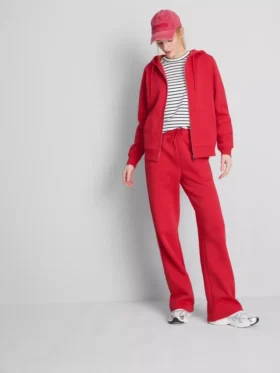 Camisola com capuz e fecho de correr Essential