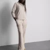 Camisola com capuz e fecho de correr Essential