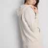 Camisola com capuz e fecho de correr Essential