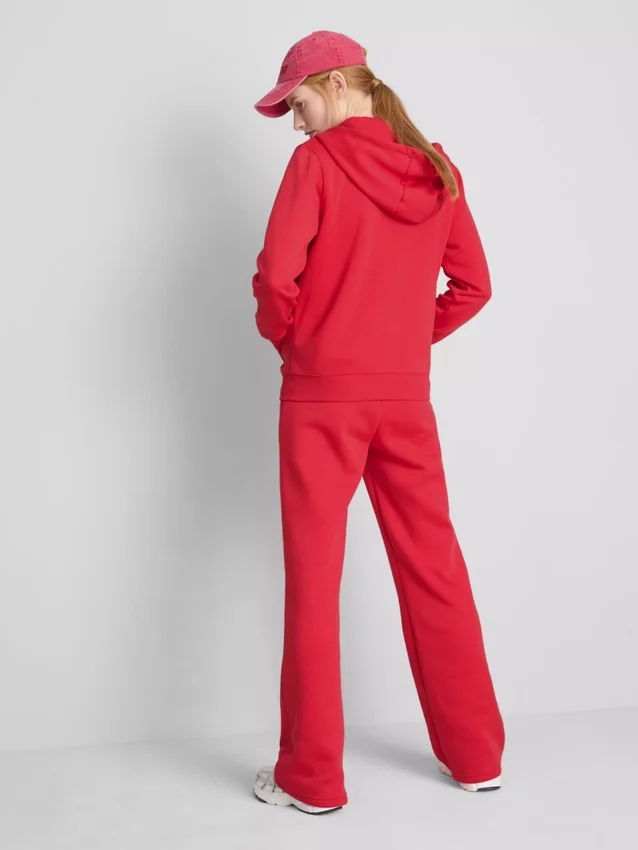 Camisola com capuz e fecho de correr Essential
