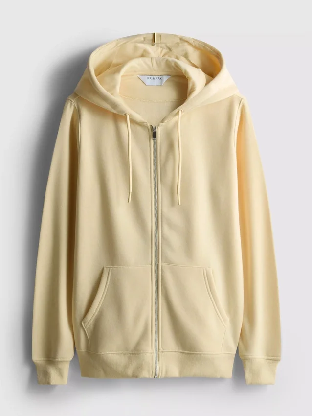 Camisola com capuz e fecho de correr Essential