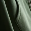 Camisola com capuz e fecho de correr Essential
