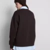 Camisola com capuz em mistura de algodão, com corte descontraído e estampado