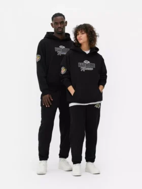 Camisola com capuz estampada dos Baltimore Ravens da NFL