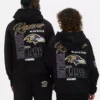 Camisola com capuz estampada dos Baltimore Ravens da NFL