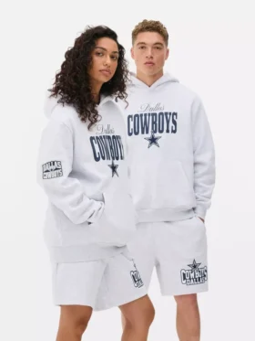 Camisola com capuz estampada dos Dallas Cowboys da NFL