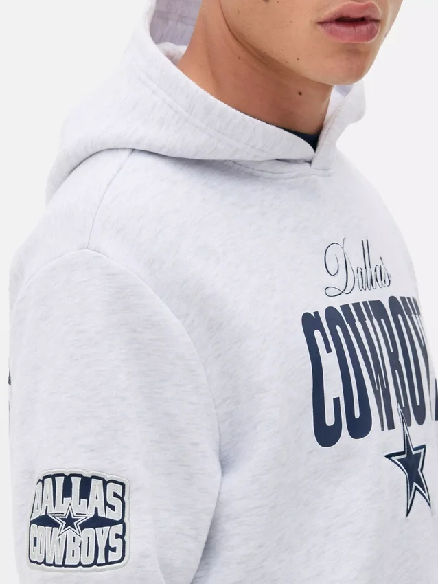 Camisola com capuz estampada dos Dallas Cowboys da NFL