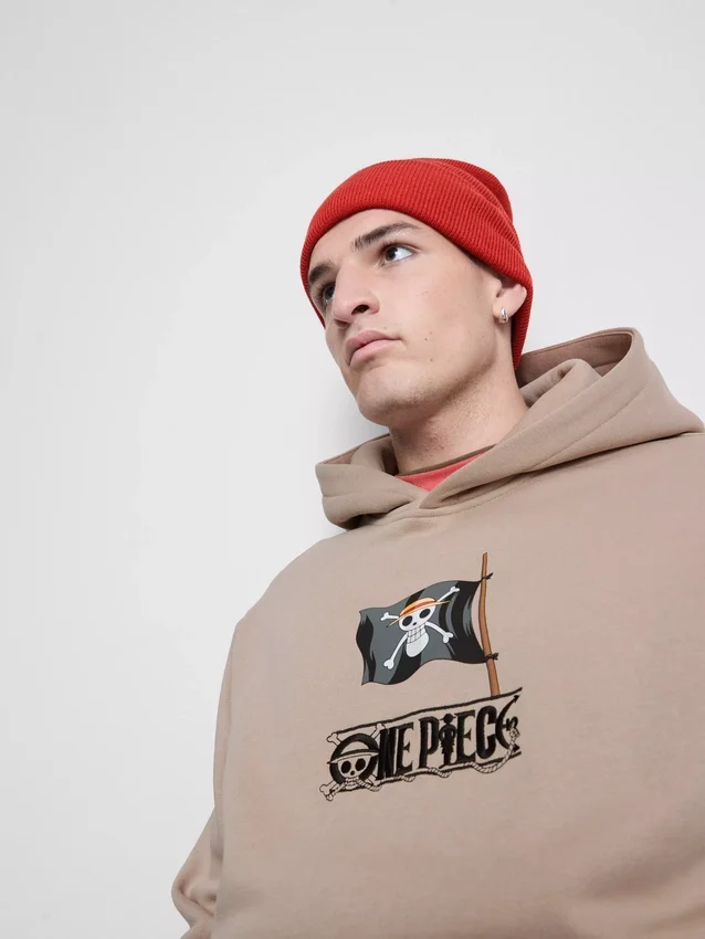 Camisola com capuz «One Piece Thousand Sunny»