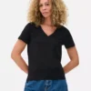 Camisola com decote em V Essential