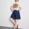 Camisola com estampado do álbum dos Foo Fighters