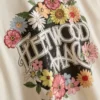 Camisola com estampado gráfico em algodão descontraído da Fleetwood Mac