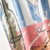 Camisola com estampado «Martini» rica em algodão