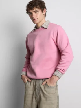 Camisola com gola redonda Essential