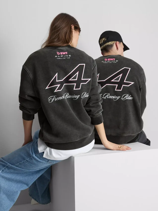 Camisola com gráfico da equipa BWT Alpine Formula One