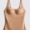 Camisola com sutiã incorporado sem costuras