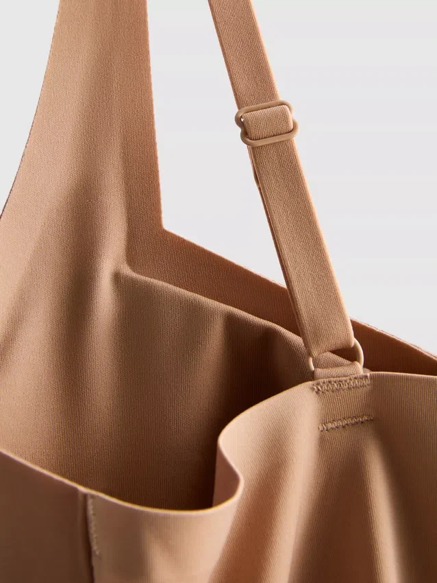 Camisola com sutiã incorporado sem costuras