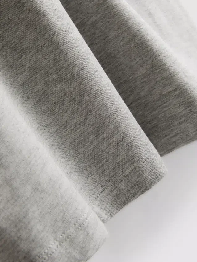 Camisola de alças elástica com decote redondo