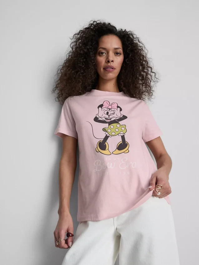 Camisola de algodão com estampado da Minnie Mouse da Disney