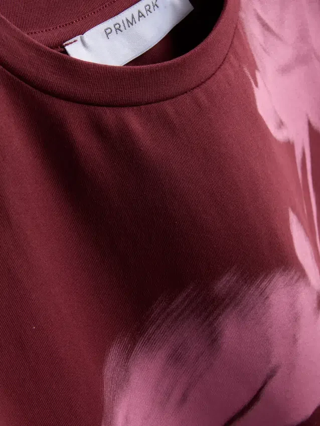 Camisola de algodão com estampado floral