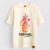 Camisola de algodão com gola redonda Campari