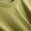 Camisola de algodão com gola redonda e corte largo