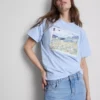 Camisola de algodão com paisagem de Vincent van Gogh