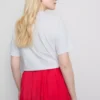 Camisola de algodão com slogan «O Diabo Veste Prada»