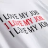 Camisola de algodão com slogan «O Diabo Veste Prada»