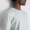 Camisola de algodão de corte descontraído