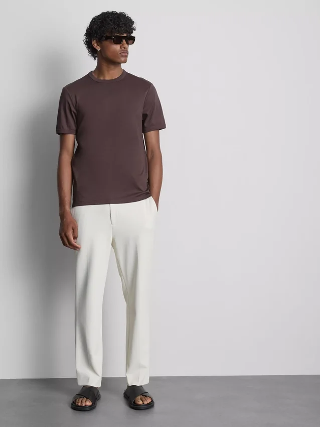 Camisola de algodão de corte justo «The Edit»