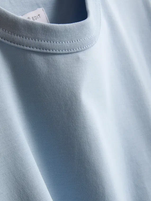 Camisola de algodão de corte justo «The Edit»