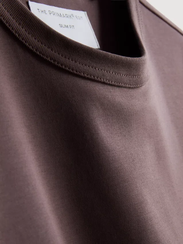 Camisola de algodão de corte justo «The Edit»