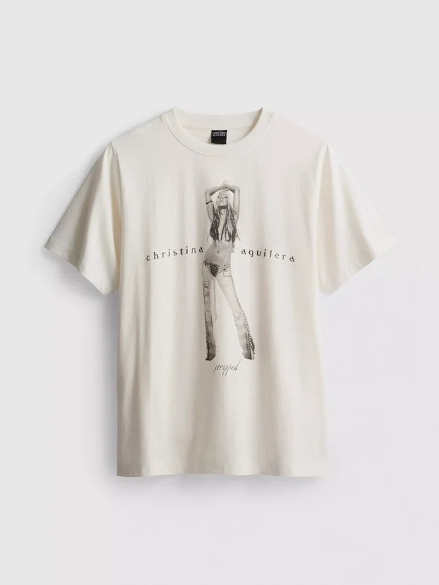 Camisola de algodão «Music» da Christina Aguilera