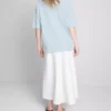 Camisola de algodão oversized essencial