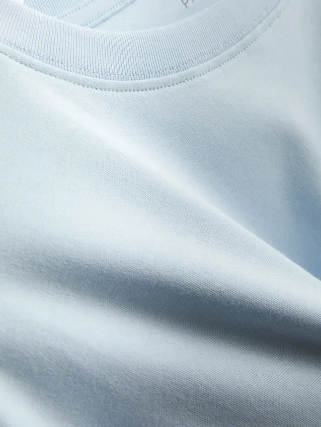Camisola de algodão oversized essencial