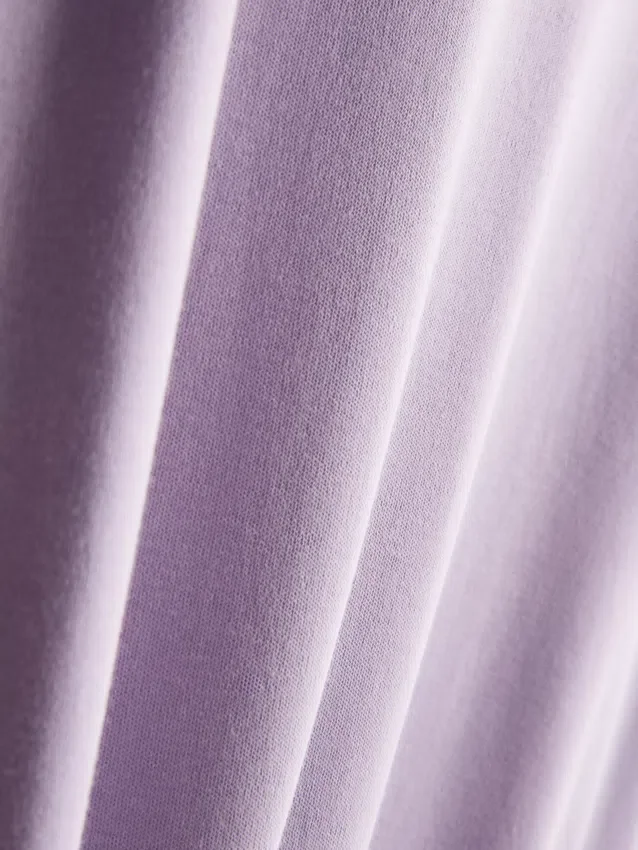 Camisola de algodão oversized essencial