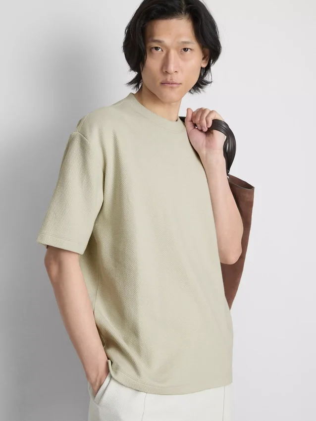 Camisola de algodão texturado «The Edit»